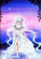 princess serenity with her foot in a pool