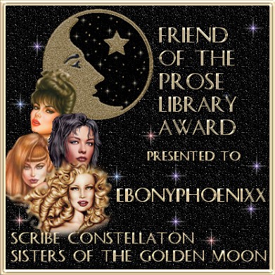 Scribe ~ Friend of the Prose Library Award