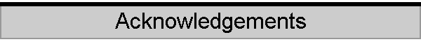 Acknowledgements