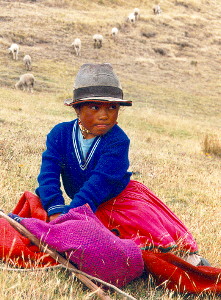 Ni�a Ind�gena del Chimborazo