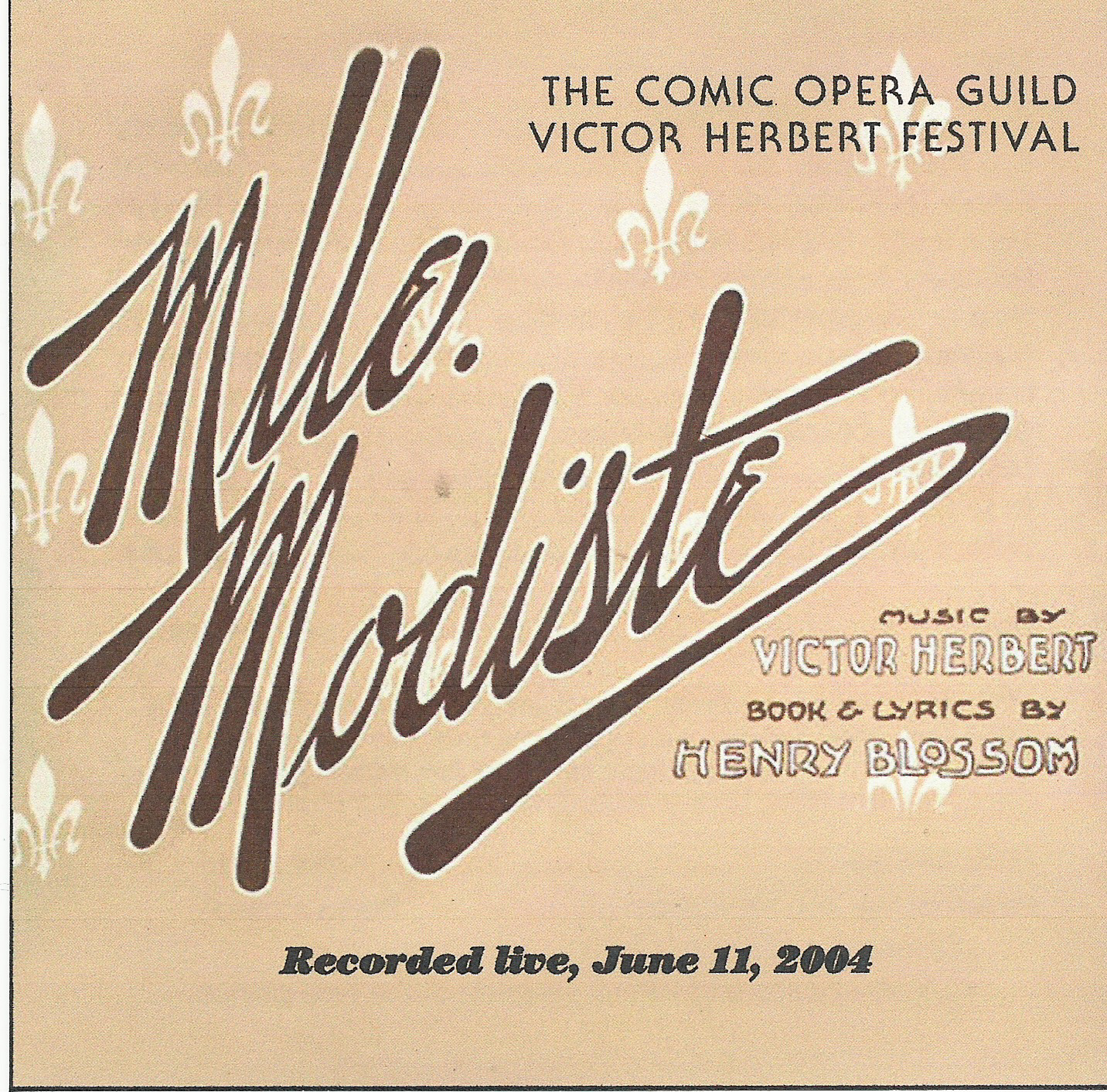 Mlle. Modiste CD cover