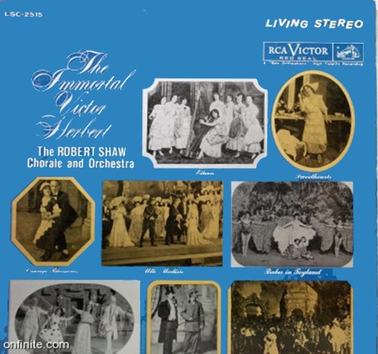 Immortal Victor Herbert LP cover