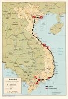 Clickable map with travel itinerary