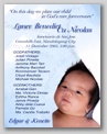 Lance's baptismal...