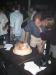 Blowing the candles and being kissed by mommy: priceless.