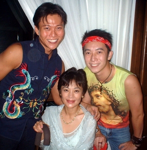 <Hainan Chicken Rice> Movie - (L to R) Ernest Seah, Sylvia Chang & Edric Hsu
