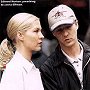 Jenna Elfman and Edward Norton