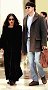 Salma Hayek and Edward Norton, Los Angeles airport, CA