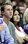 Salma Hayek and Edward Norton at Lakers' game, 20/05/2000