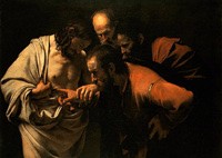 Carvaggio's Incedulita di San Tommaso