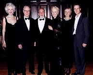 1999 Gala Benefit: Jano Herbosch, Roger Berlind, Terry Schreiber, Betty Buckley, Francine Haskell, Edward Norton