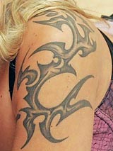 Liliane's body art