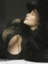 Laetitia Casta with 'baby bonus'
