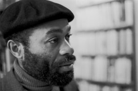 Ted Joans, Paris 1966 photo by Harold Chapman