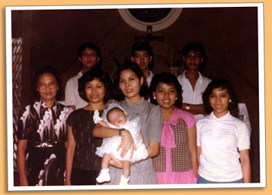 Baby Carla Christened