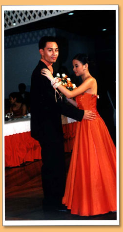 Carla dancing with Dexter