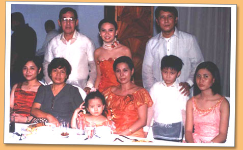 Carla with the whole family