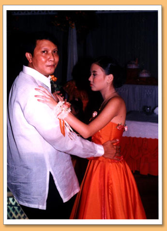Carla with Dad