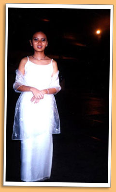 Carla during Senior prom