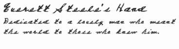 Everett Steele's Hand