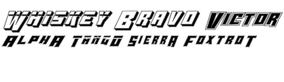 Whiskey Bravo Victor