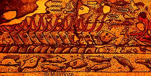 Cattle Crossing (etching) 