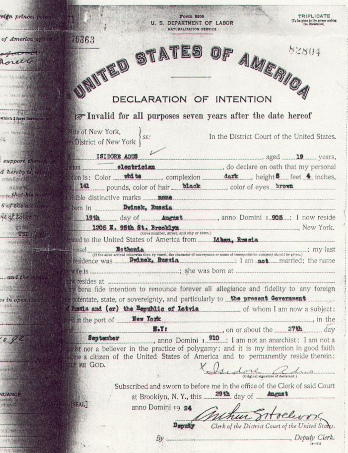 IsidoreAdusDeclaration.jpg (147270 bytes)