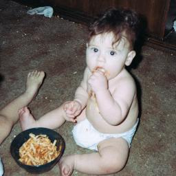 I Love Spaghetti !!! Makes A Big Mess For Mommy