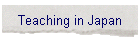 Teaching in Japan