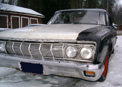 My fine Plymouth Belvedere -64