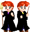 ~ I adopted the coolest pair : Fred and George Weasley^_^ ~