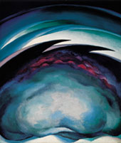 Georgia O'Keeffe  "Series 1 - from the plains"