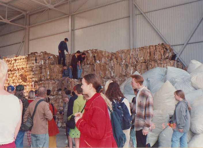 Visit to Mullex waste recycling plant