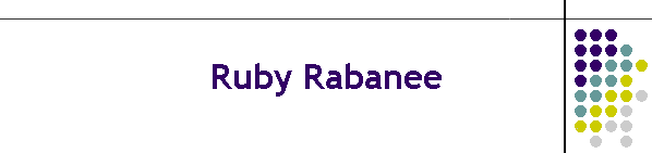 Ruby Rabanee