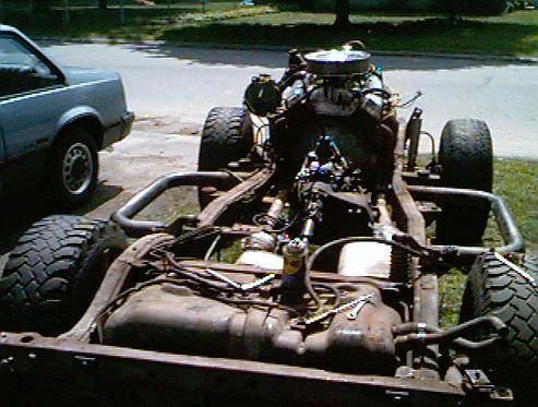 Jeep frame