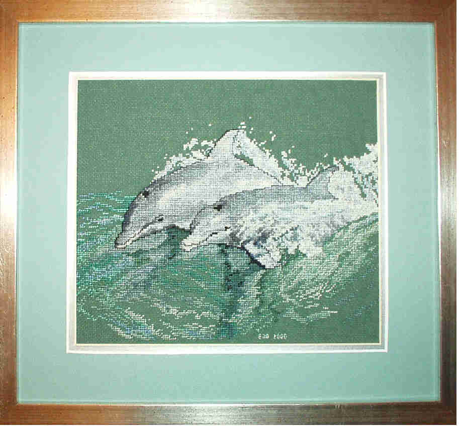 Dolphins At Play - 2000