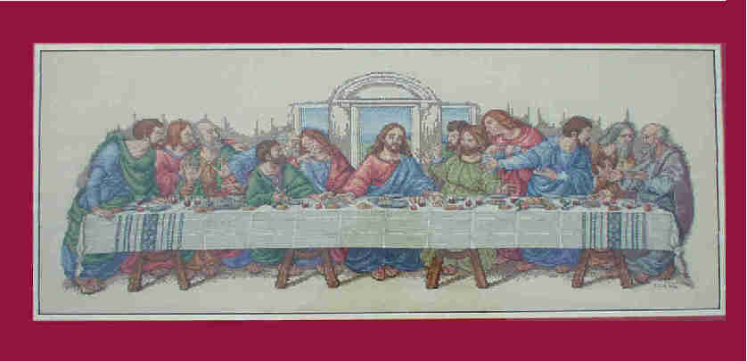 Leisure Arts - Last Supper - 1996