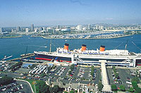 queen mary and lb skyline