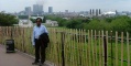 Dome in the background