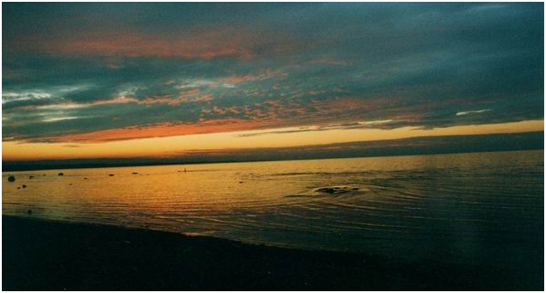 Another Sunset at Wasaga Beach Ontario