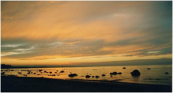 Sunset at Wasaga Beach Ontario