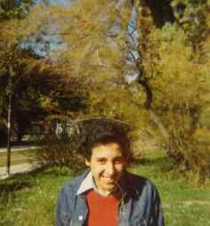 Eduardo Lause a los 13 años