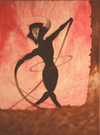 Omicron Feminique painting