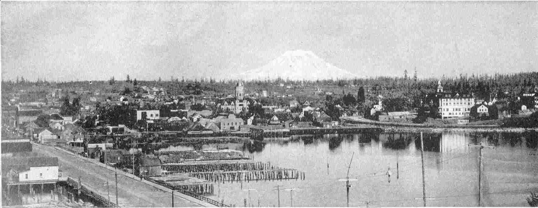 Olympia, from the west side, August, 1900