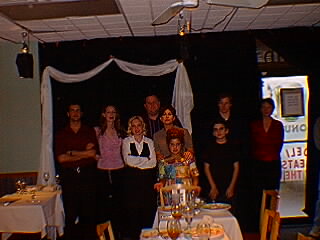 The cast