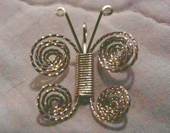Wire Wrapped Butterfly