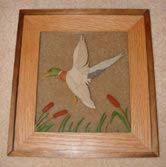 intarsia Mallard Duck