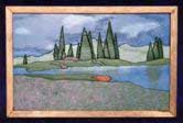 intarsia nature, intarsia trees