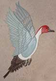 intarsia woodworking duck