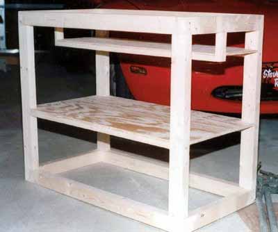 fish tank stand frame
